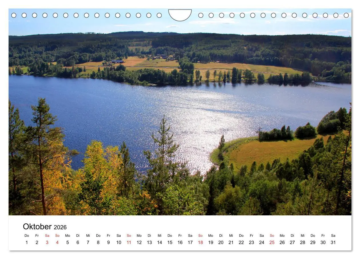 Bild: 9783457931684 | Schweden - Värmland (Wandkalender 2026 DIN A4 quer), CALVENDO...