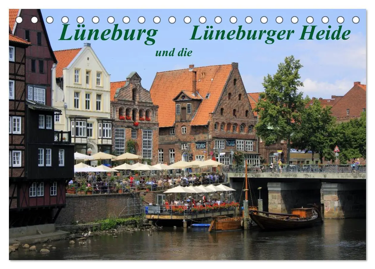 Cover: 9783516191684 | Lüneburg und die Lüneburger Heide (Tischkalender 2026 DIN A5 quer),...