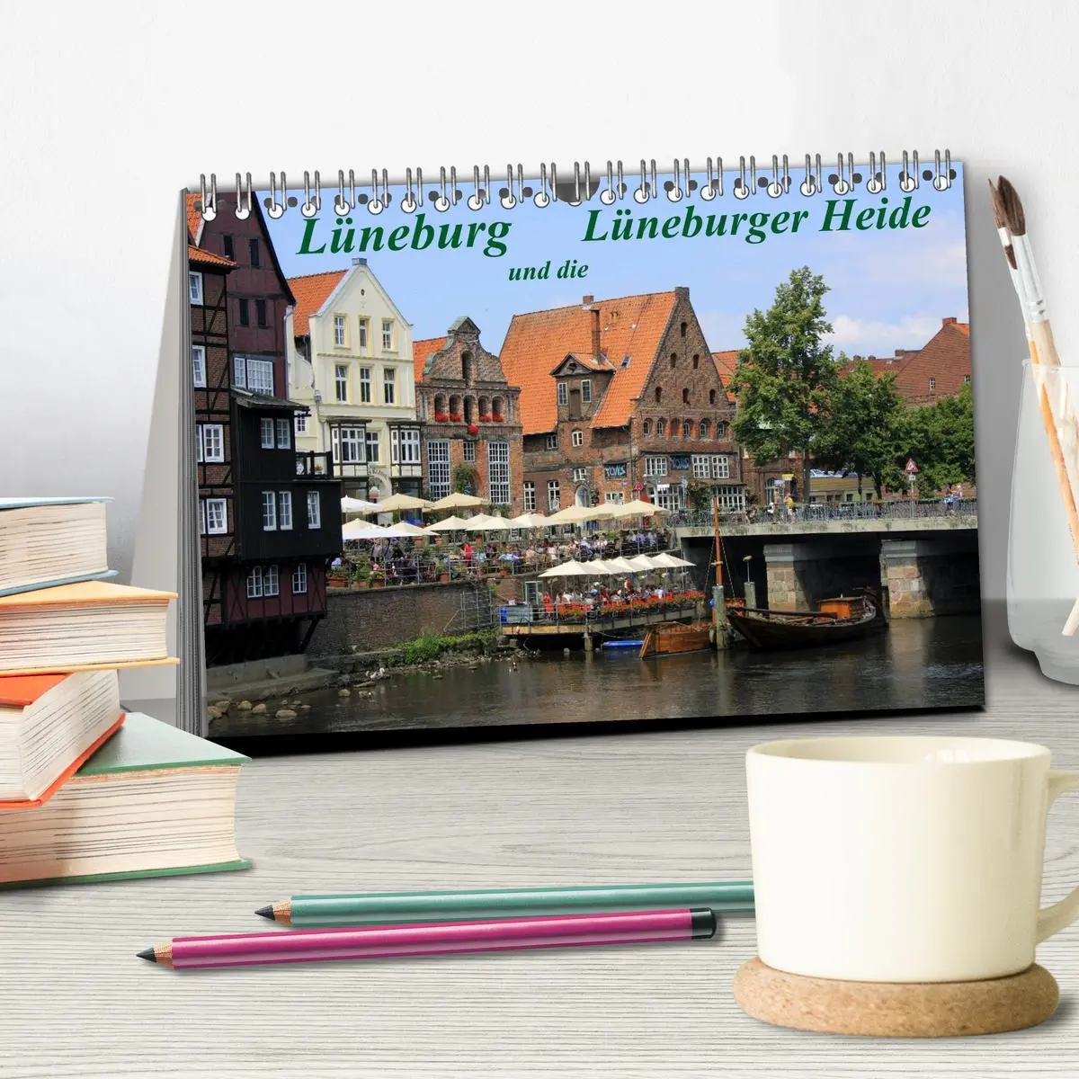 Bild: 9783516191684 | Lüneburg und die Lüneburger Heide (Tischkalender 2026 DIN A5 quer),...