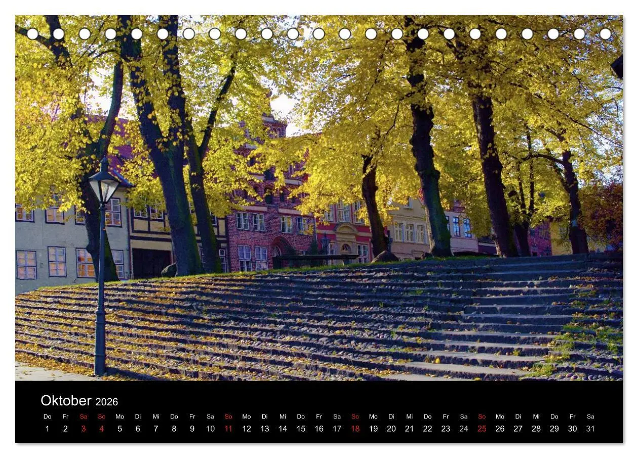 Bild: 9783516191684 | Lüneburg und die Lüneburger Heide (Tischkalender 2026 DIN A5 quer),...