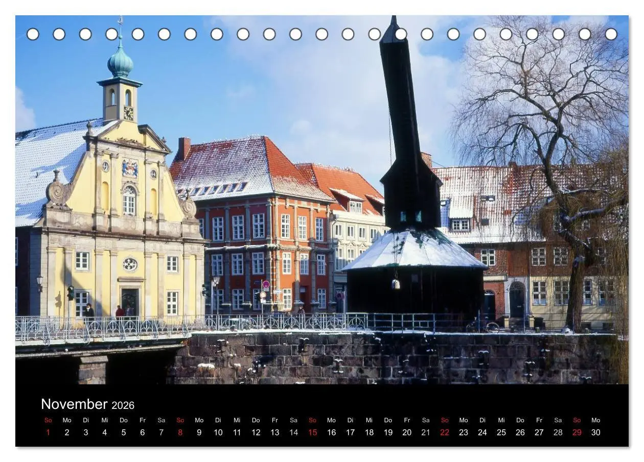 Bild: 9783516191684 | Lüneburg und die Lüneburger Heide (Tischkalender 2026 DIN A5 quer),...