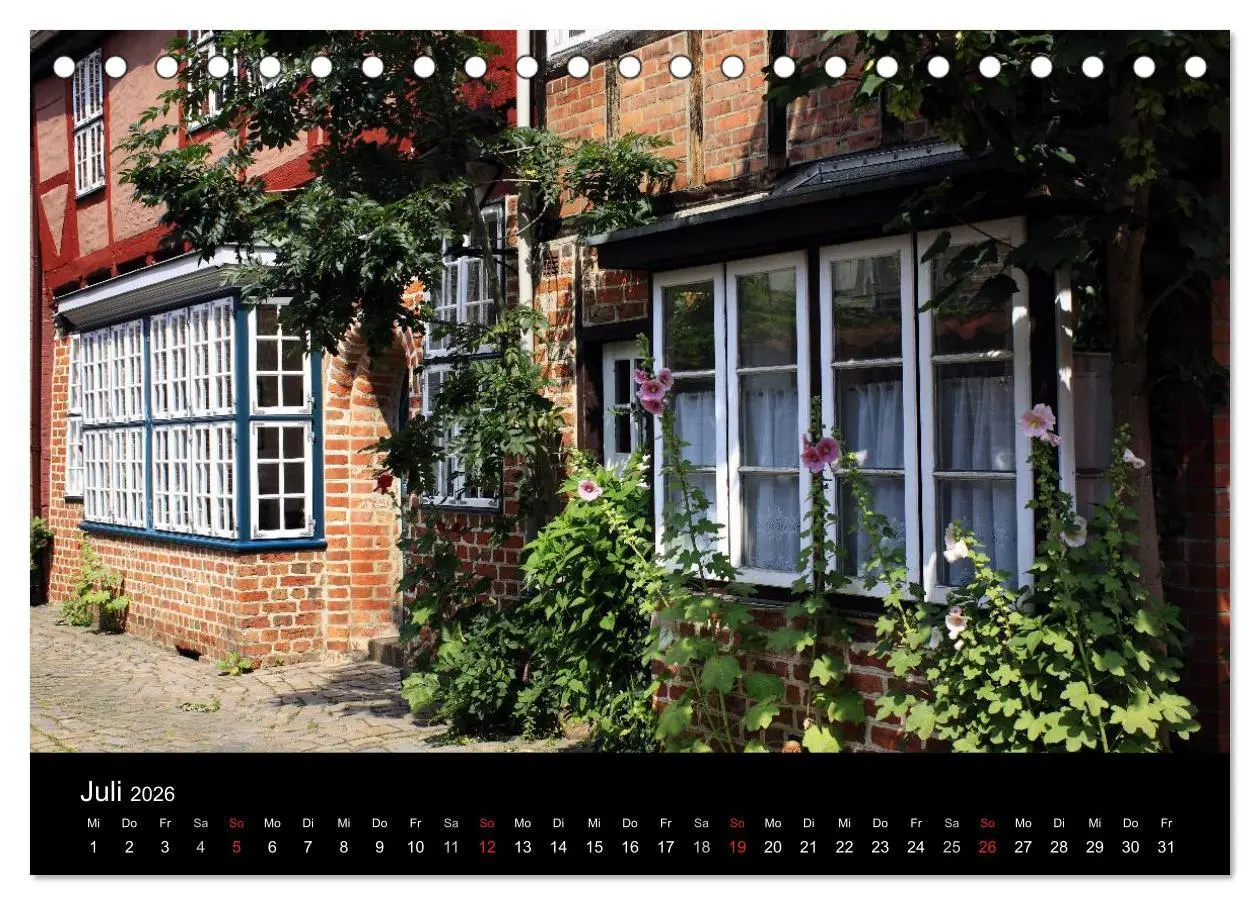 Bild: 9783516191684 | Lüneburg und die Lüneburger Heide (Tischkalender 2026 DIN A5 quer),...