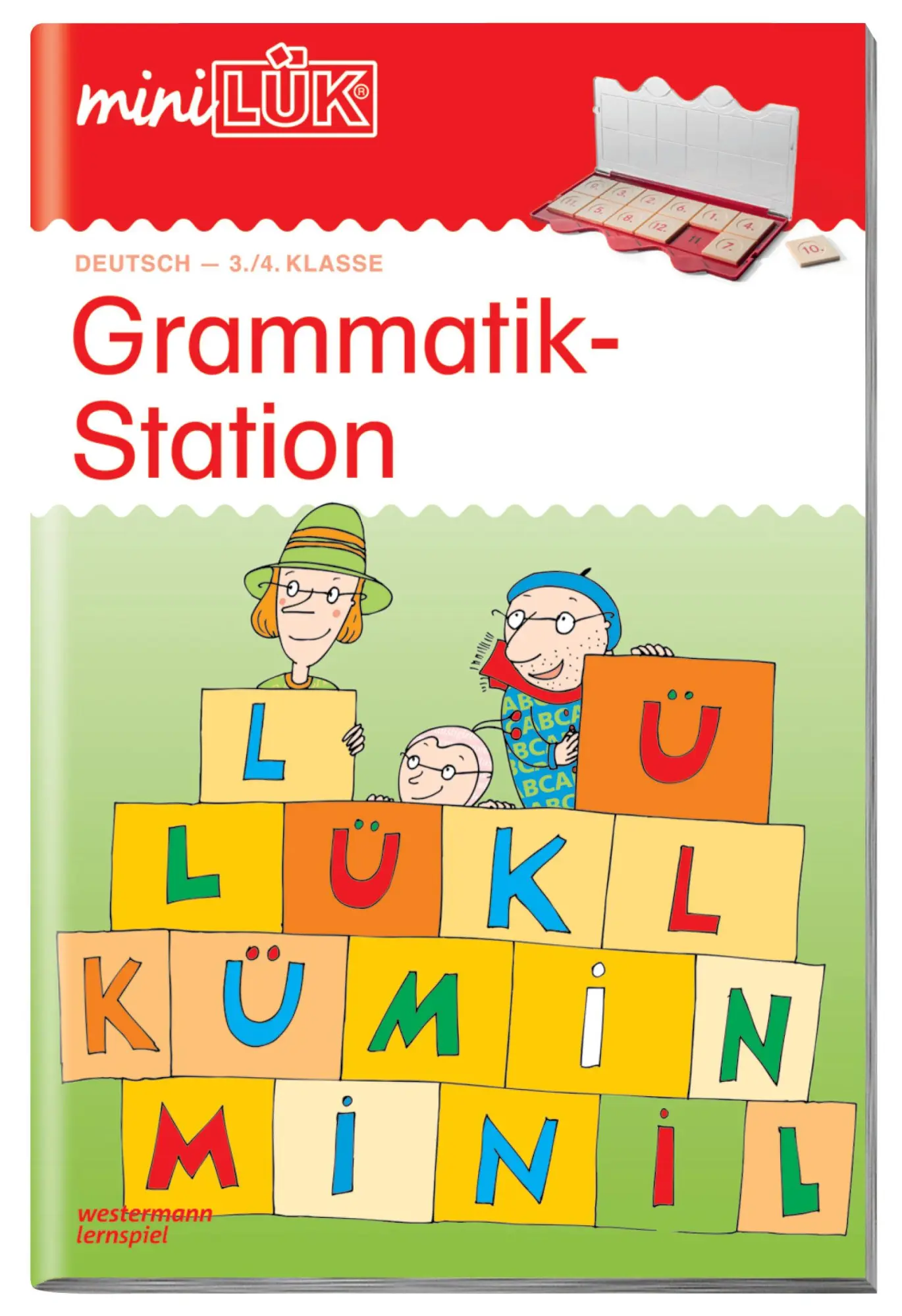 Cover: 9783894141684 | miniLÜK. Grammatikstation 3./4. Klasse | Heinz Vogel | Broschüre
