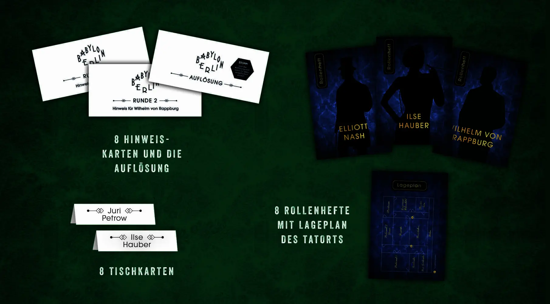 Bild: 4260478341784 | Crime &amp; Dine - Das Krimi-Dinner-Set: Babylon Berlin - Das...