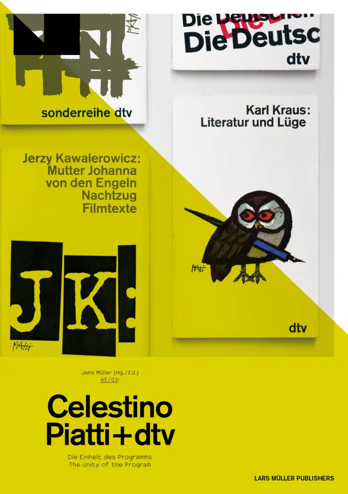 Cover: 9783037781784 | A5/03: Celestino Piatti und dtv | Jens Müller | Taschenbuch | 128 S.