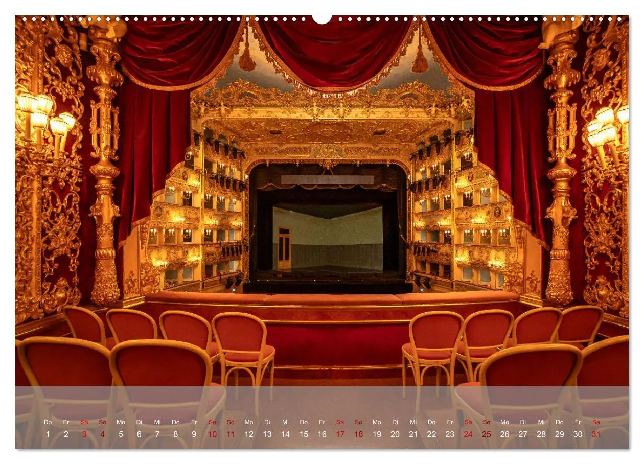 Bild: 9783457471784 | Teatro La Fenice (Wandkalender 2026 DIN A2 quer), CALVENDO...