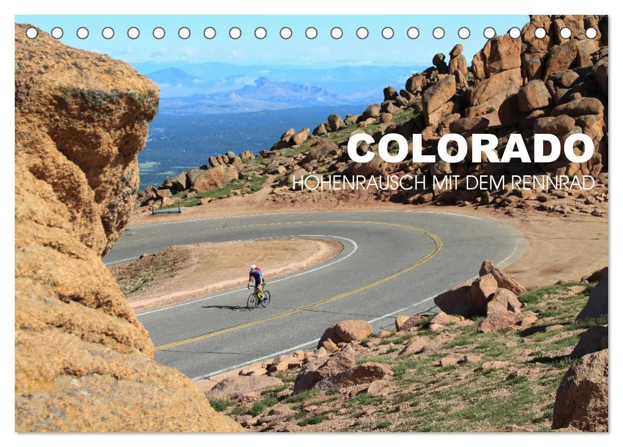 Cover: 9783457781784 | Colorado - Höhenrausch mit dem Rennrad (Tischkalender 2026 DIN A5...