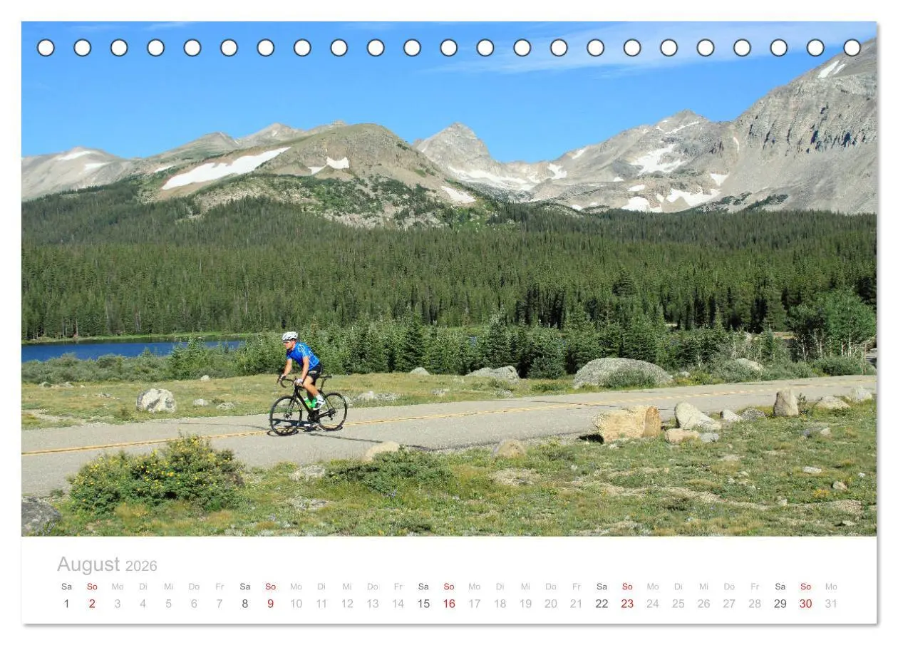 Bild: 9783457781784 | Colorado - Höhenrausch mit dem Rennrad (Tischkalender 2026 DIN A5...
