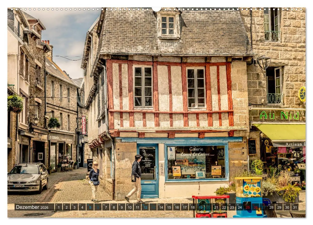 Bild: 9783457921784 | Bretagne zum Verlieben (Wandkalender 2026 DIN A2 quer), CALVENDO...