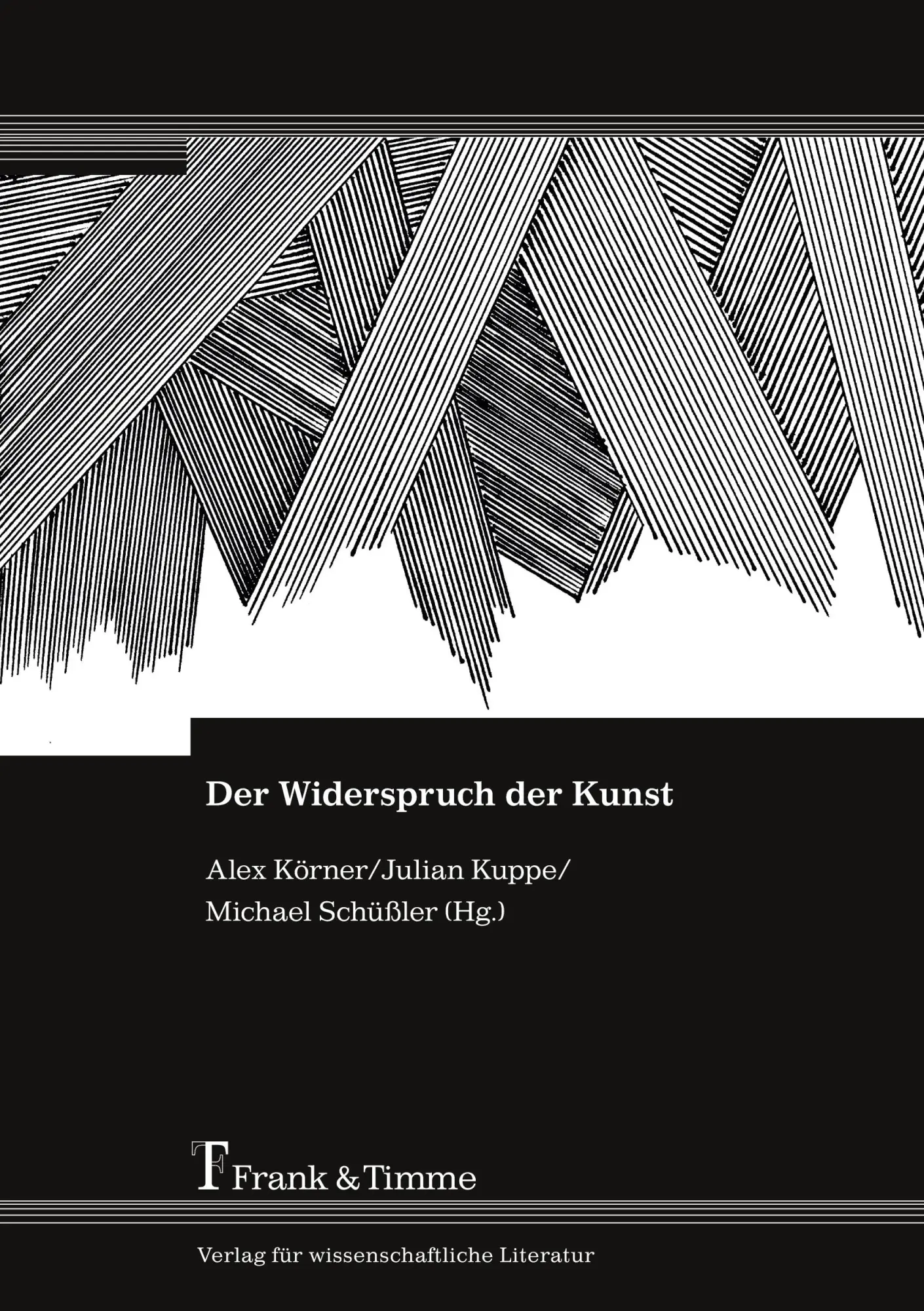 Cover: 9783732901784 | Der Widerspruch der Kunst | Alex Körner (u. a.) | Taschenbuch | 322 S.