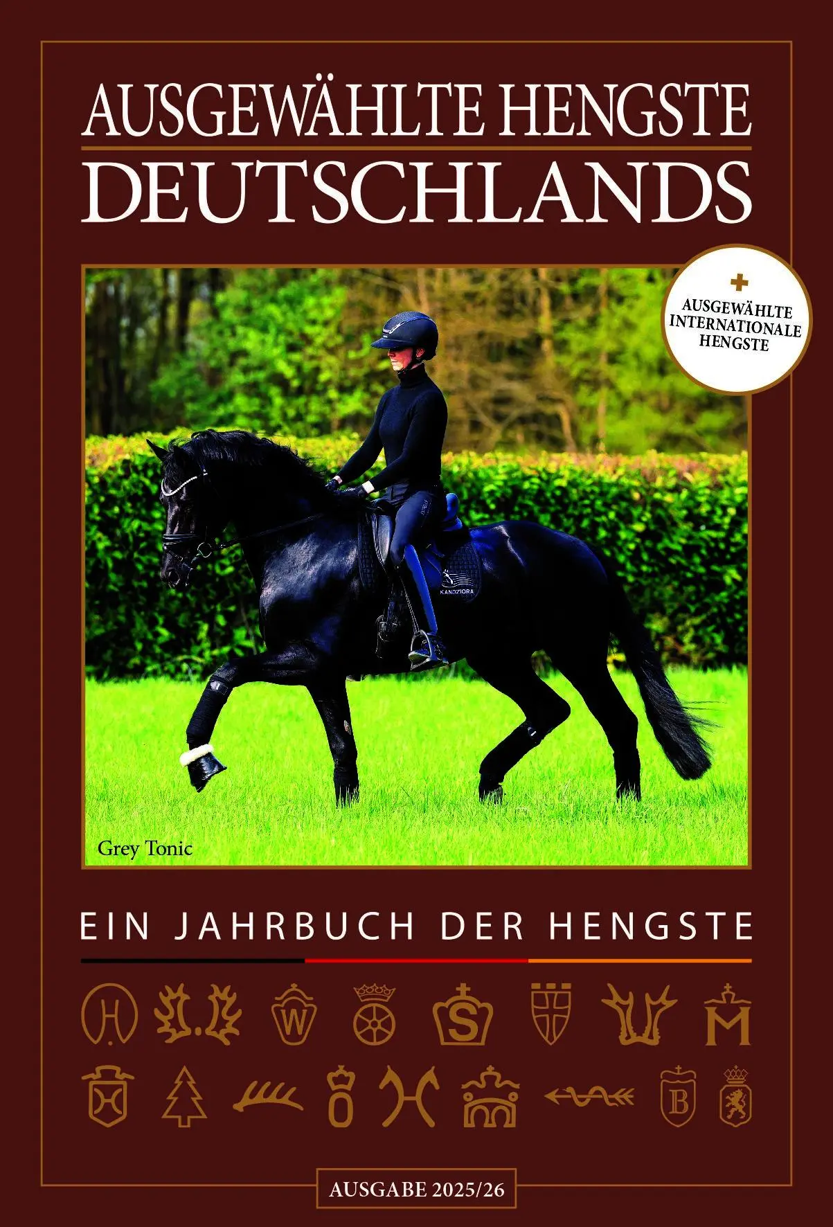 Cover: 9783981871784 | Ausgewählte Hengste Deutschlands 2025/26 | Ein Jahrbuch der Hengste