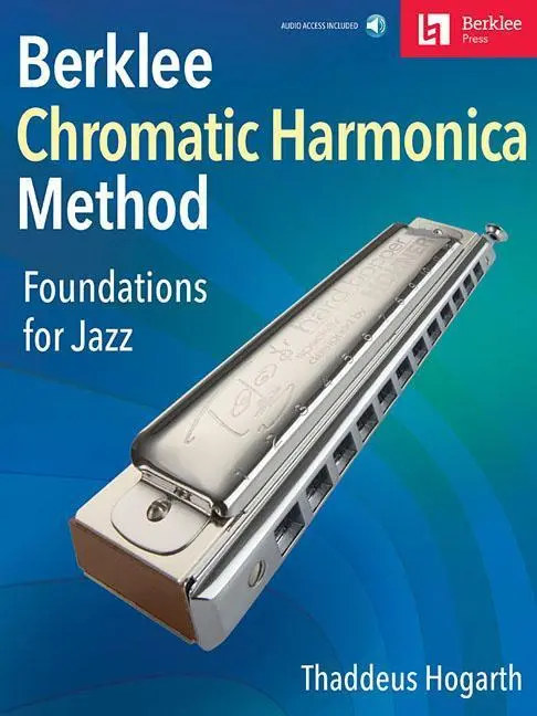 Cover: 9780876391884 | Berklee Chromatic Harmonica Method Foundations for Jazz Book/Online...