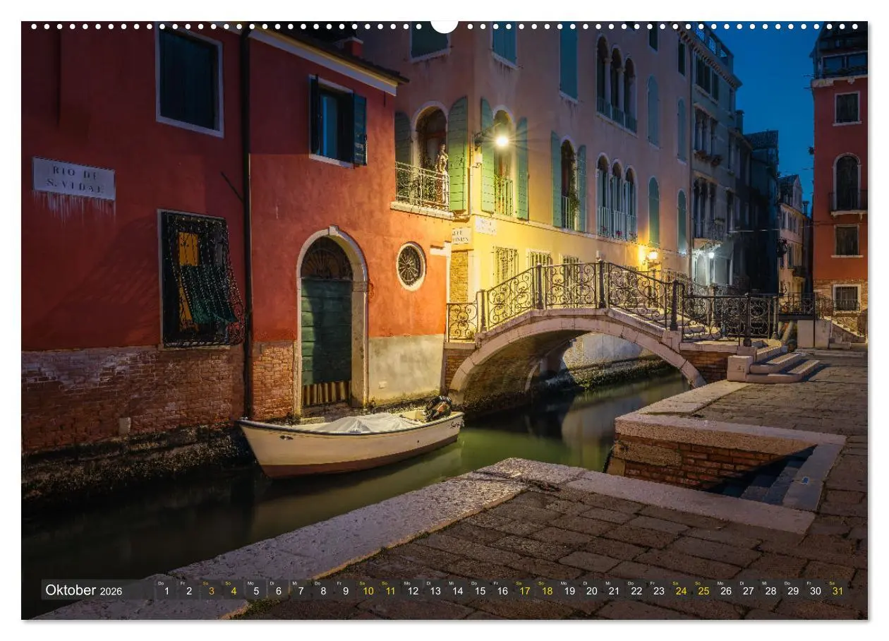 Bild: 9783457391884 | Malerisches Venedig (hochwertiger Premium Wandkalender 2026 DIN A2...
