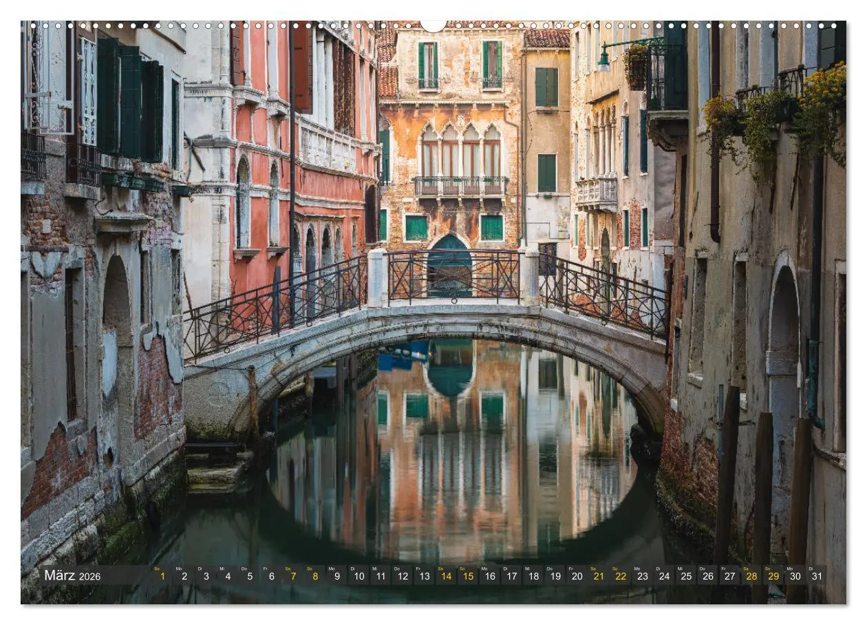 Bild: 9783457391884 | Malerisches Venedig (hochwertiger Premium Wandkalender 2026 DIN A2...
