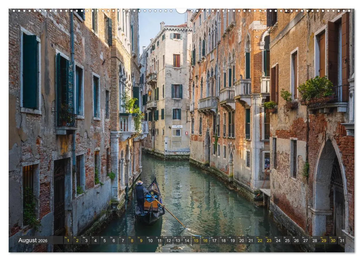 Bild: 9783457391884 | Malerisches Venedig (hochwertiger Premium Wandkalender 2026 DIN A2...