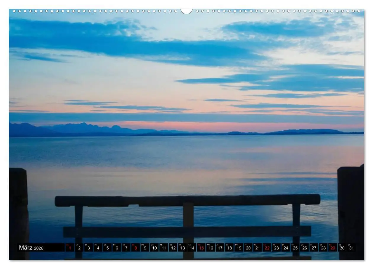 Bild: 9783457771884 | Am schönen Chiemsee (hochwertiger Premium Wandkalender 2026 DIN A2...