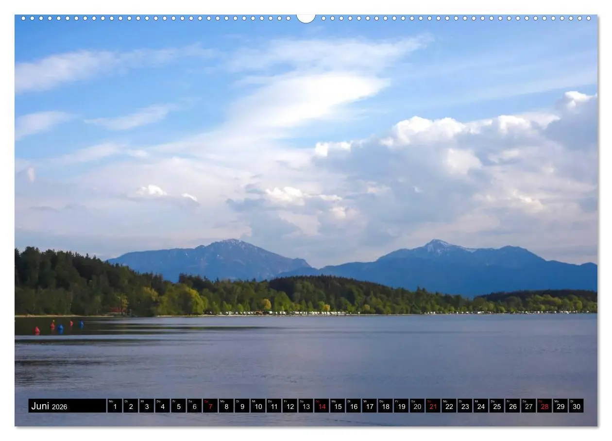 Bild: 9783457771884 | Am schönen Chiemsee (hochwertiger Premium Wandkalender 2026 DIN A2...