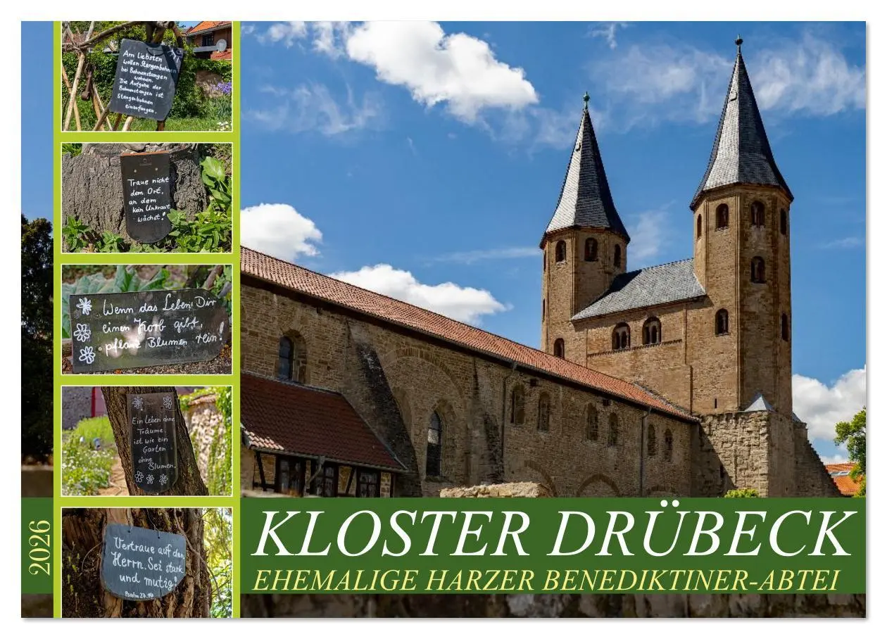 Cover: 9783516621884 | Kloster Drübeck-Ehemalige Harzer Benediktiner-Abtei (Wandkalender...