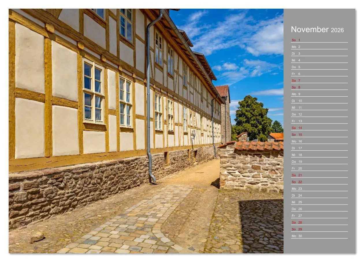 Bild: 9783516621884 | Kloster Drübeck-Ehemalige Harzer Benediktiner-Abtei (Wandkalender...