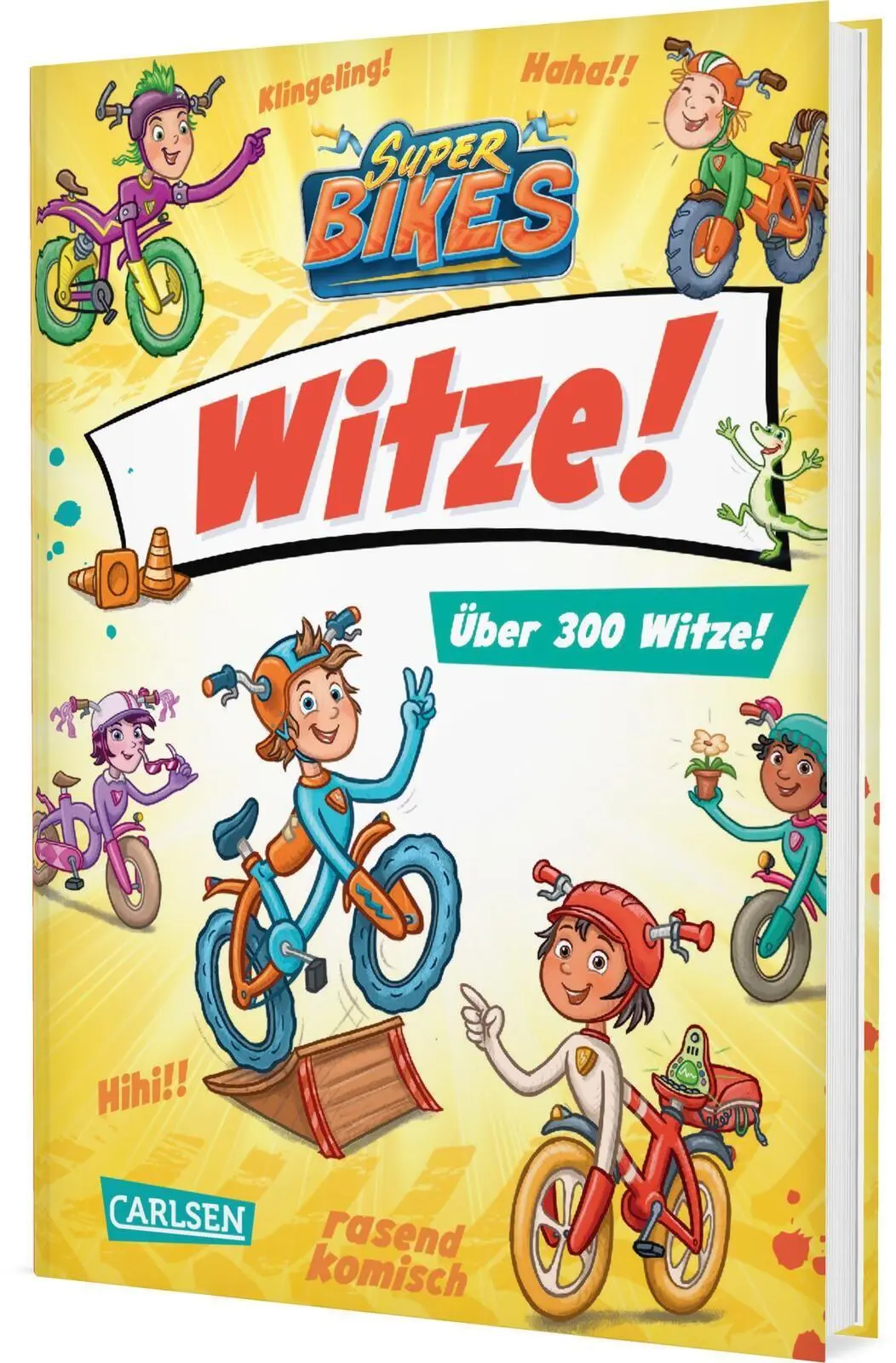 Cover: 9783551271884 | SUPERBIKES Witze! | Über 300 Witze! rasend komisch | Tina Fjorde