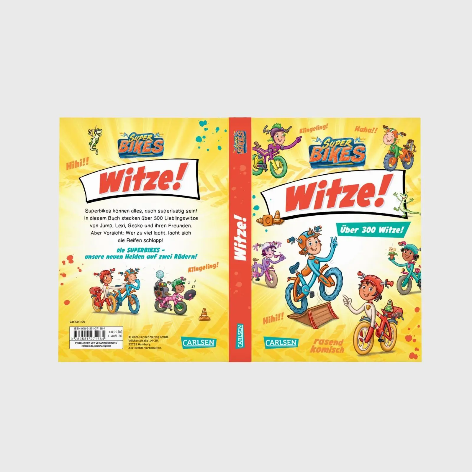 Bild: 9783551271884 | SUPERBIKES Witze! | Über 300 Witze! rasend komisch | Tina Fjorde