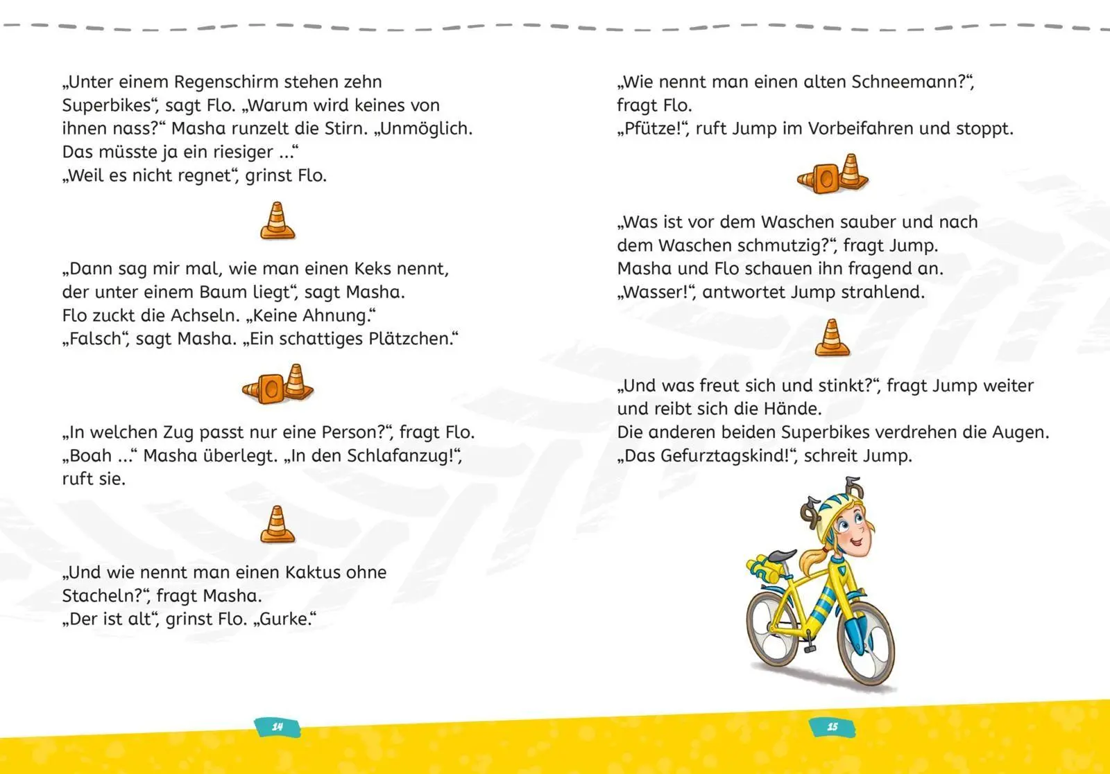 Bild: 9783551271884 | SUPERBIKES Witze! | Über 300 Witze! rasend komisch | Tina Fjorde