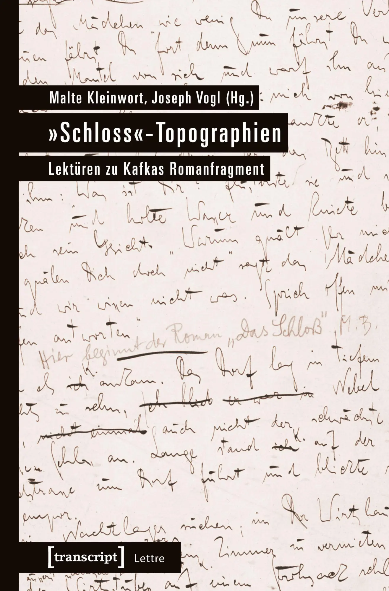Cover: 9783837621884 | 'Schloss'-Topographien | Malte Kleinwort | Taschenbuch | 262 S. | 2021
