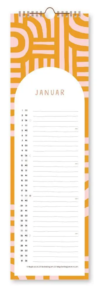 Bild: 9783986361884 | Einzigartig-Kalender 2026 Ein Jahr voller Möglichkeiten | Wandkalender