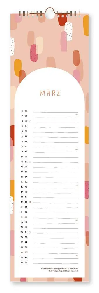 Bild: 9783986361884 | Einzigartig-Kalender 2026 Ein Jahr voller Möglichkeiten | Wandkalender