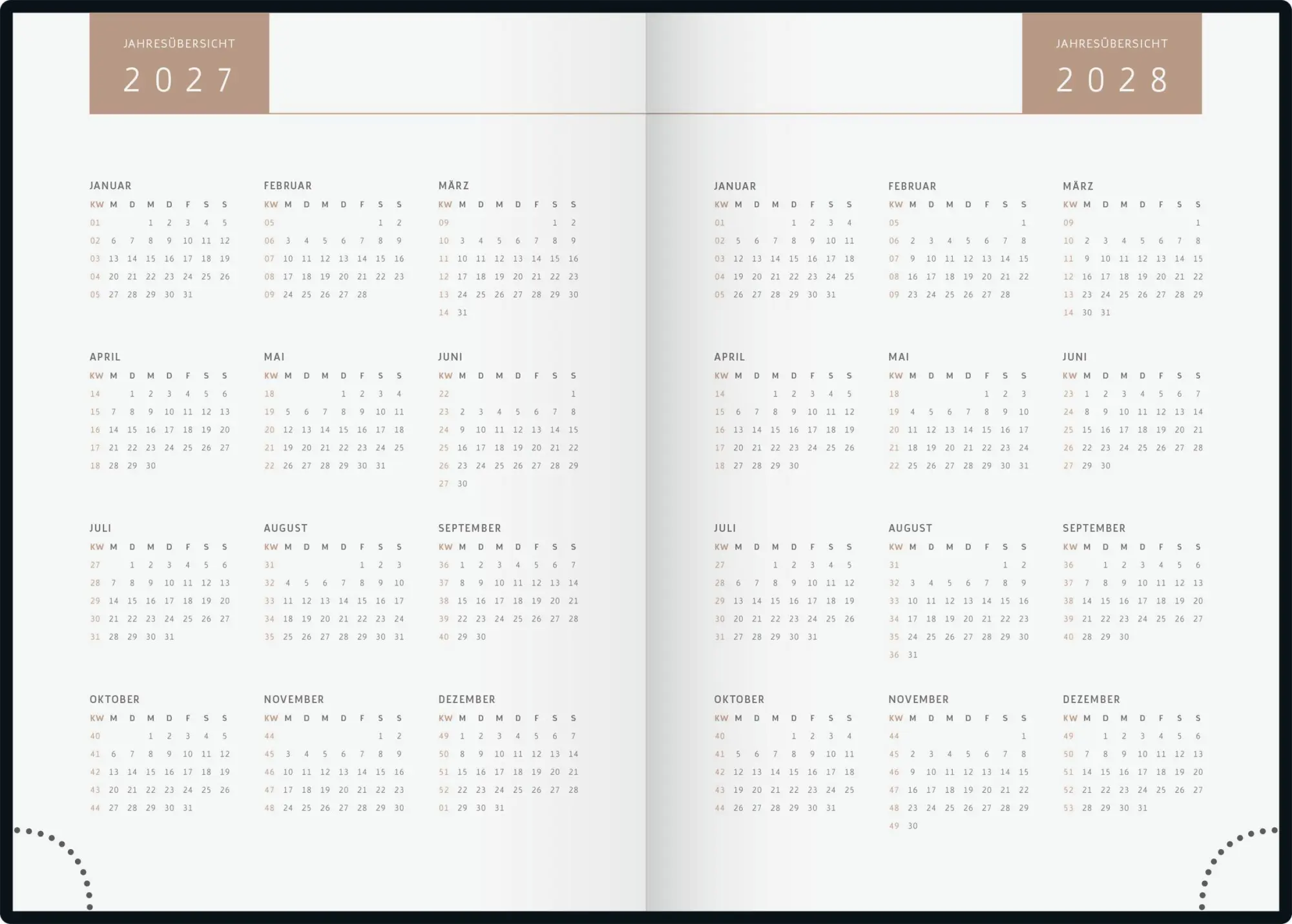 Bild: 4061947161984 | rido/idé 7021503727 Buchkalender Premium Young Line 2027 "Starry...