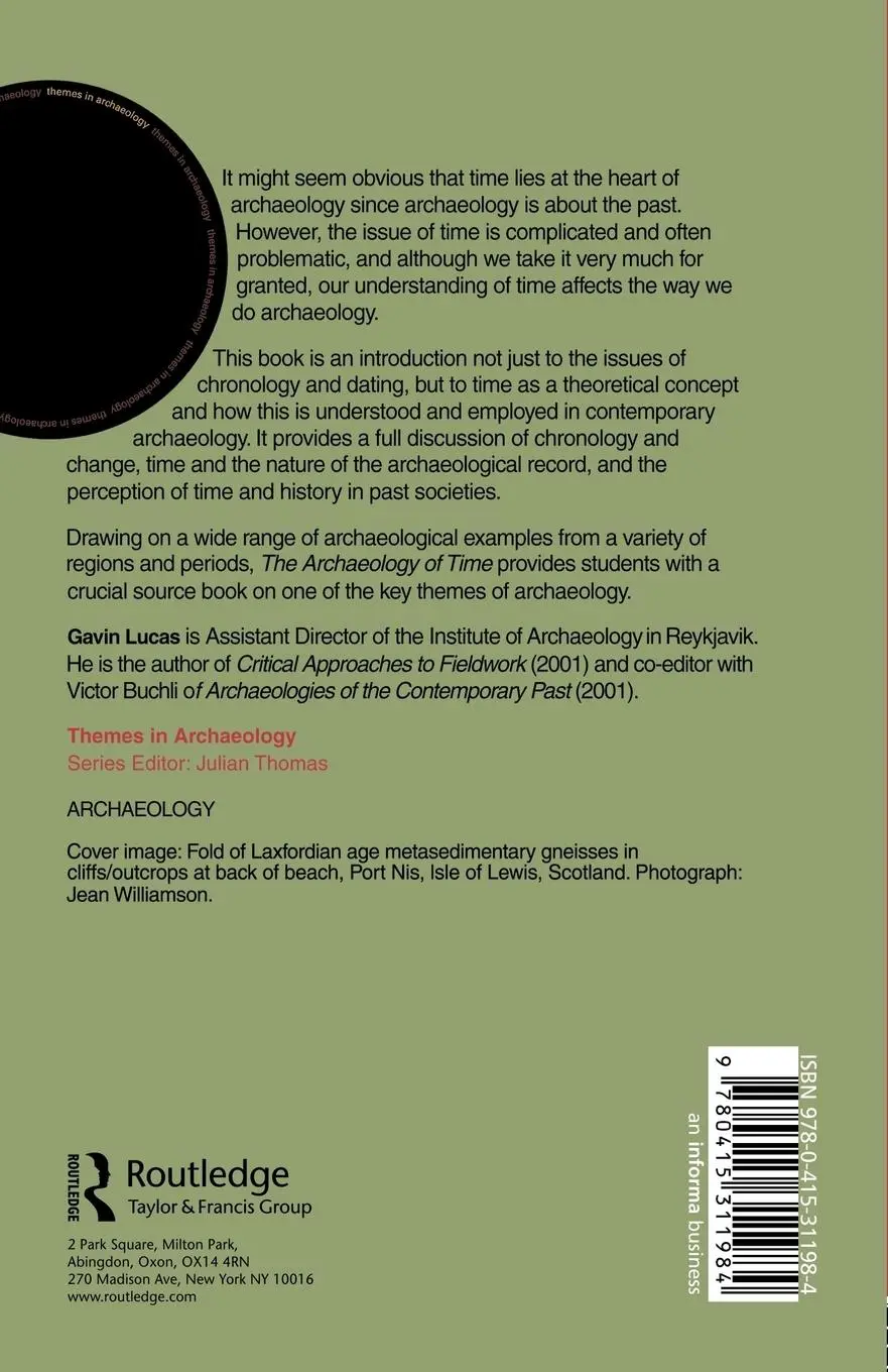 Rückseite: 9780415311984 | The Archaeology of Time | Gavin Lucas | Taschenbuch | Englisch | 2004