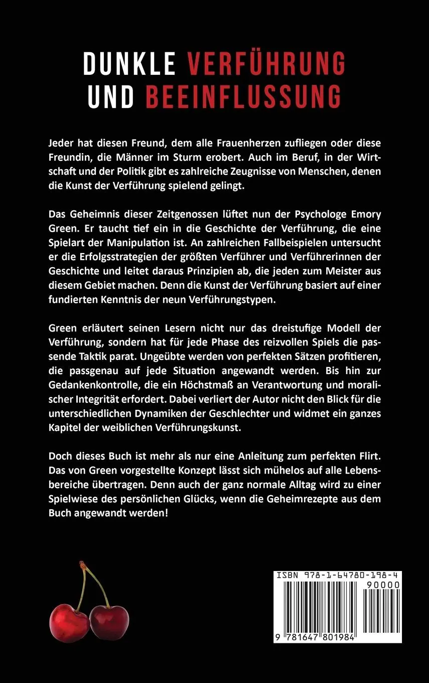 Rückseite: 9781647801984 | Dunkle Verführung und Beeinflussung | Emory Green | Buch | 2020