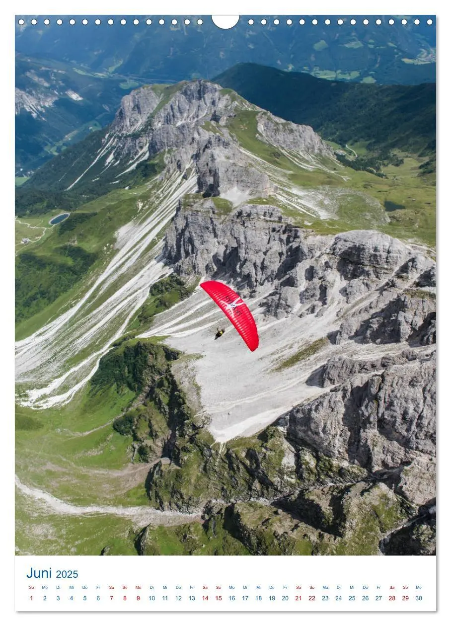 Bild: 9783435981984 | Paragliding - von grünen Wiesen zu schroffen Gletschen...