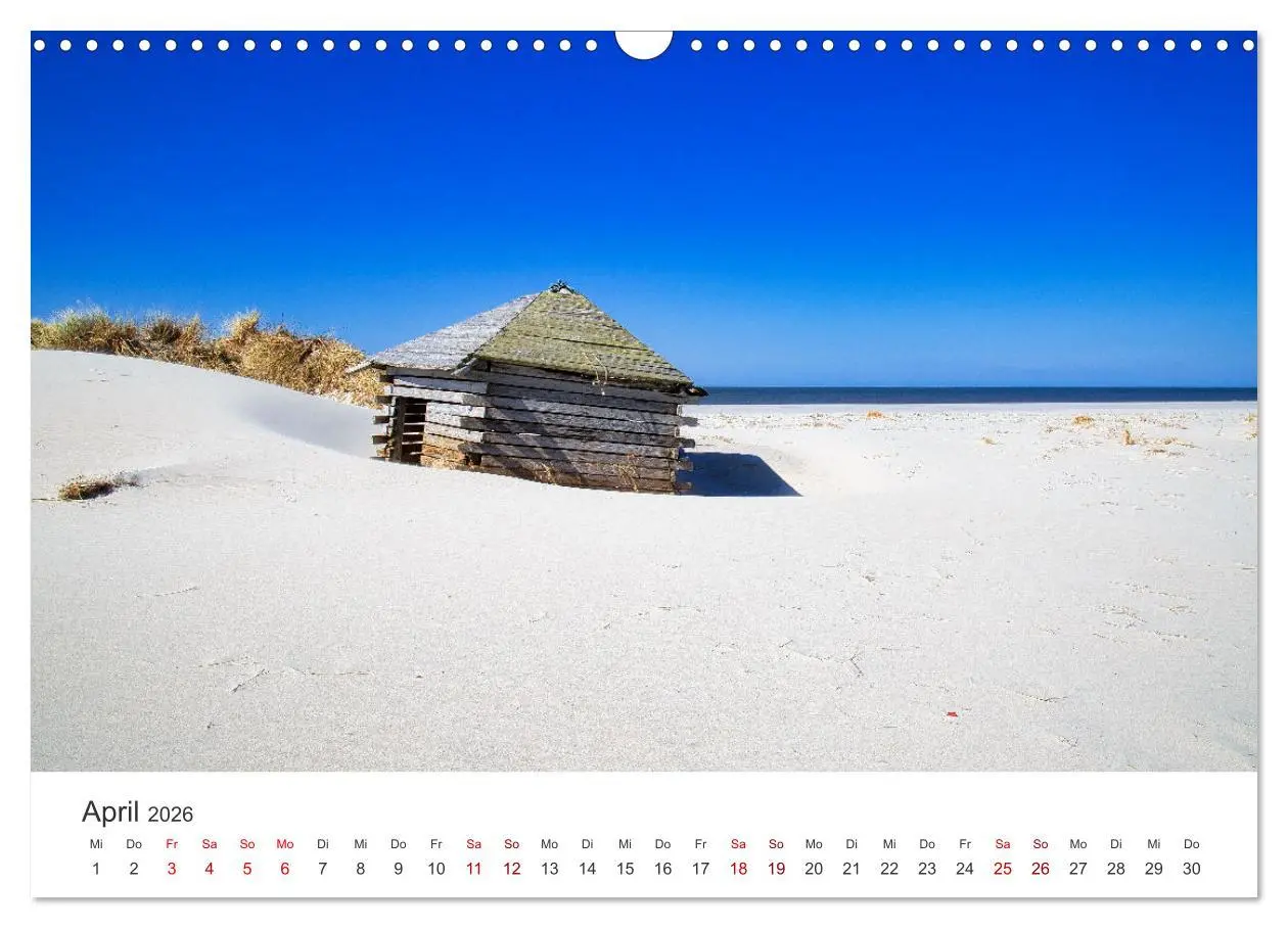Bild: 9783457521984 | Amrum - Perle der Nordsee (Wandkalender 2026 DIN A3 quer), CALVENDO...