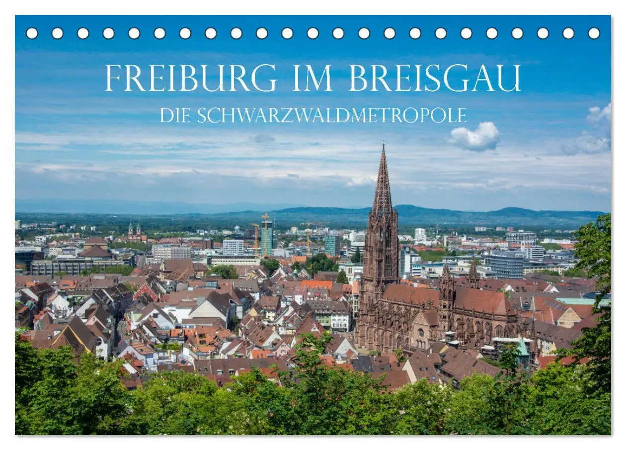 Cover: 9783457691984 | Freiburg im Breisgau - Die Schwarzwaldmetropole (Tischkalender 2026...