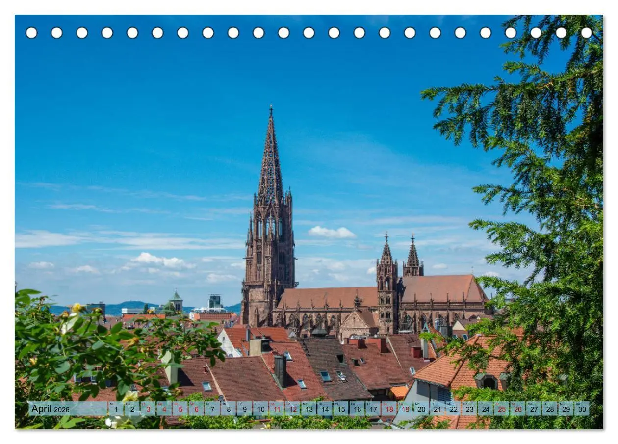 Bild: 9783457691984 | Freiburg im Breisgau - Die Schwarzwaldmetropole (Tischkalender 2026...