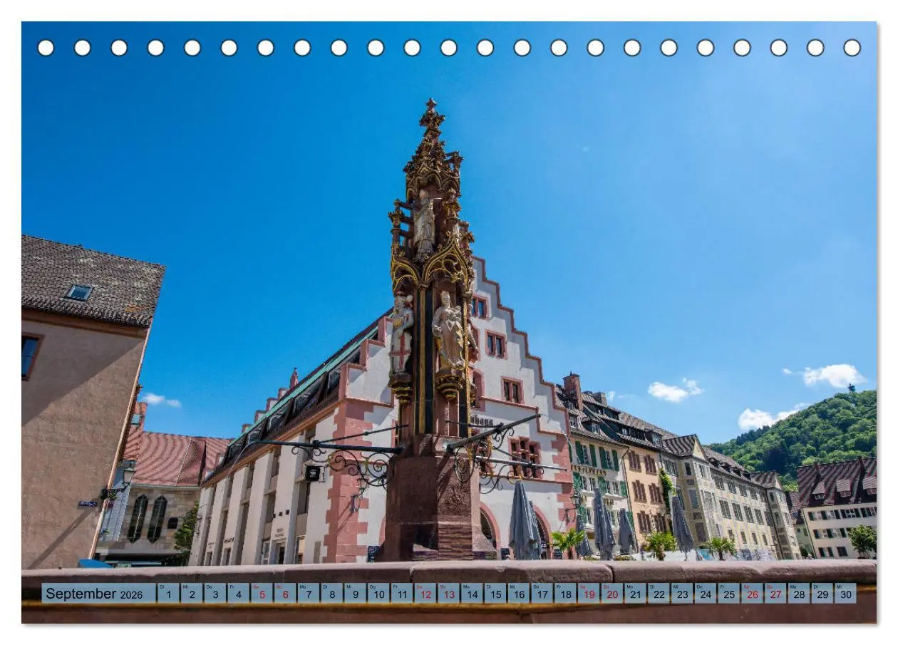 Bild: 9783457691984 | Freiburg im Breisgau - Die Schwarzwaldmetropole (Tischkalender 2026...