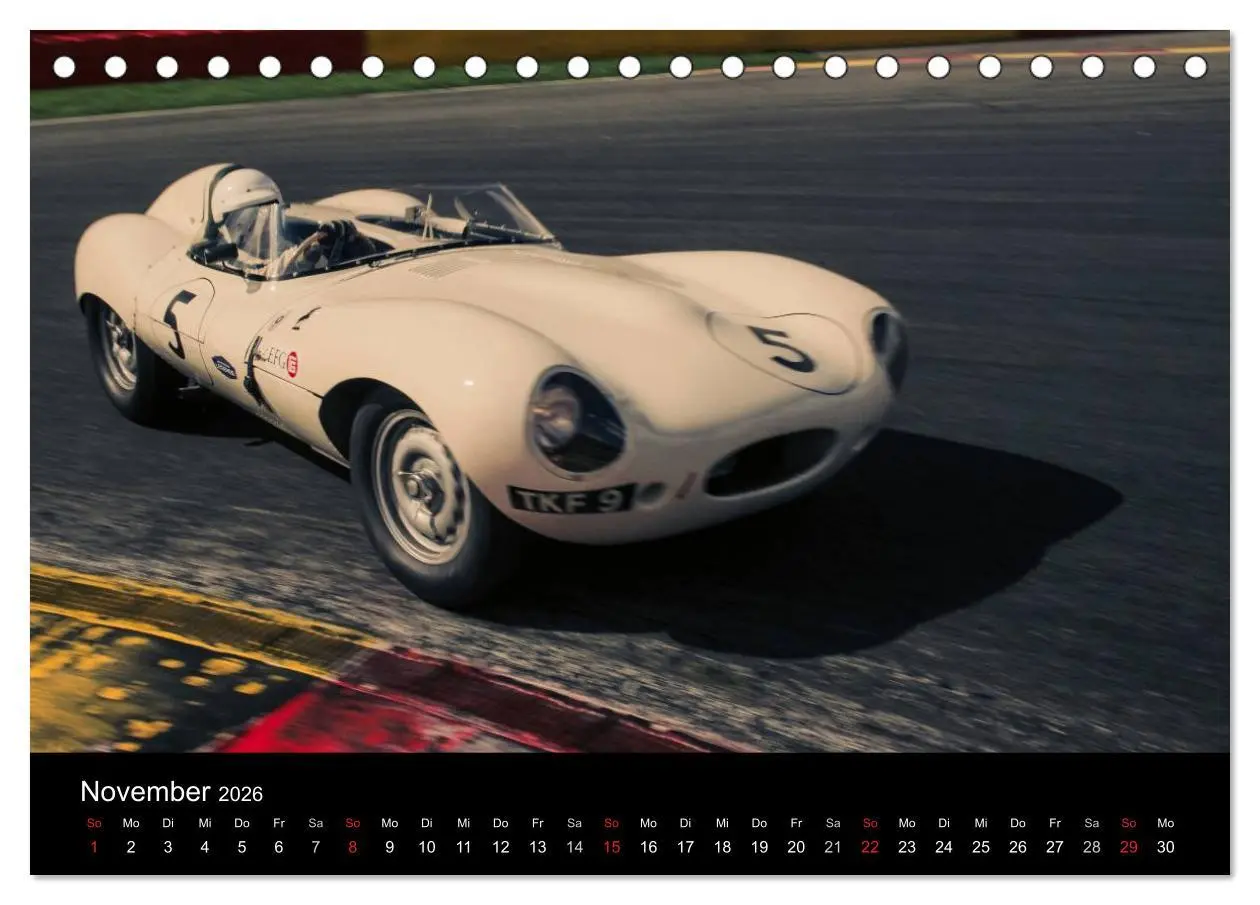 Bild: 9783516091984 | Vintage Racing, historischer Motorsport (Tischkalender 2026 DIN A5...