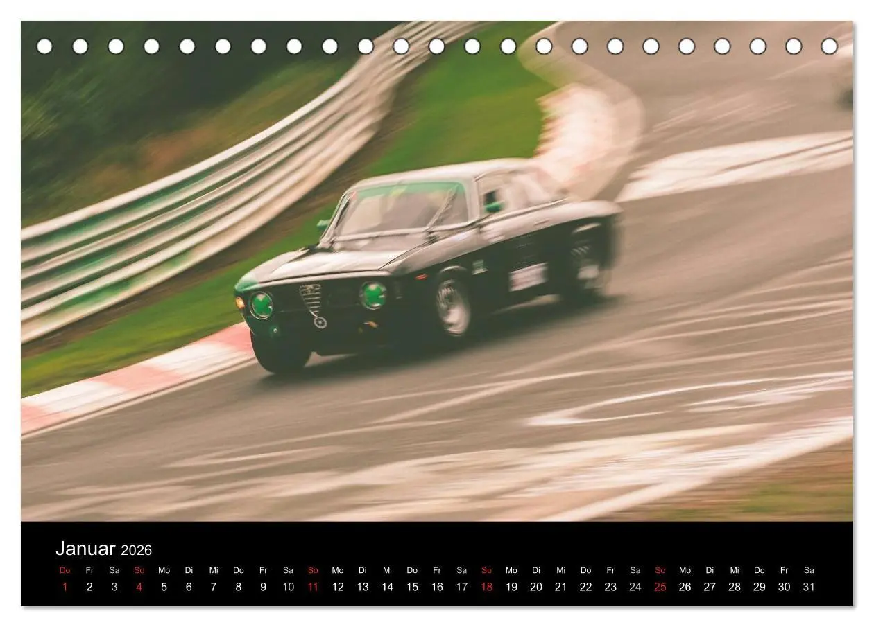 Bild: 9783516091984 | Vintage Racing, historischer Motorsport (Tischkalender 2026 DIN A5...