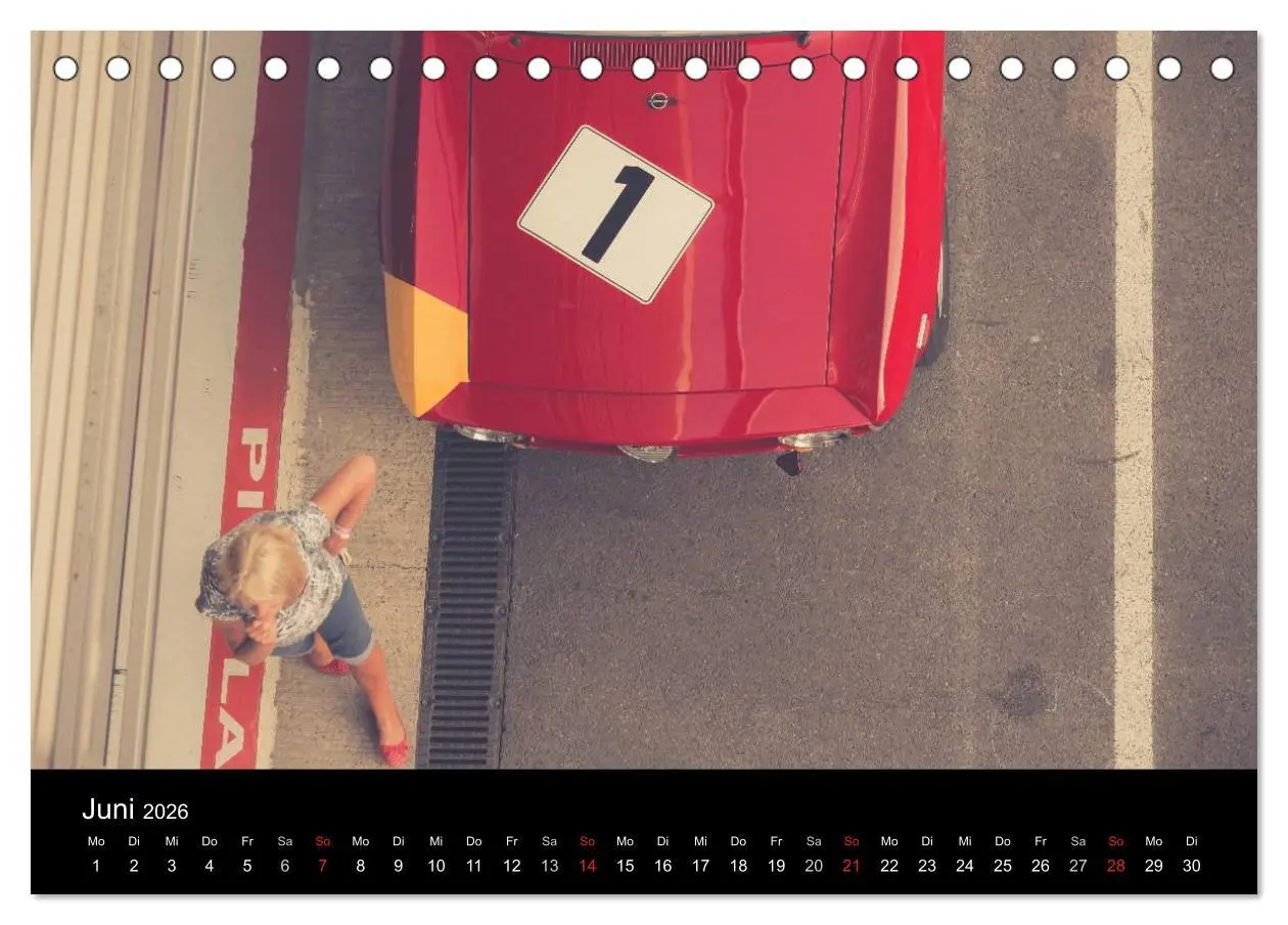 Bild: 9783516091984 | Vintage Racing, historischer Motorsport (Tischkalender 2026 DIN A5...