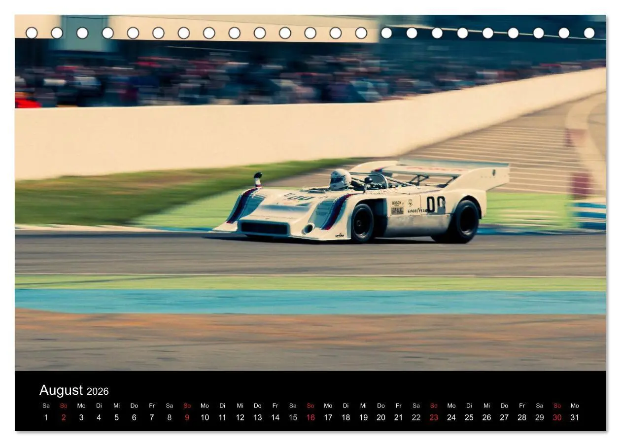 Bild: 9783516091984 | Vintage Racing, historischer Motorsport (Tischkalender 2026 DIN A5...