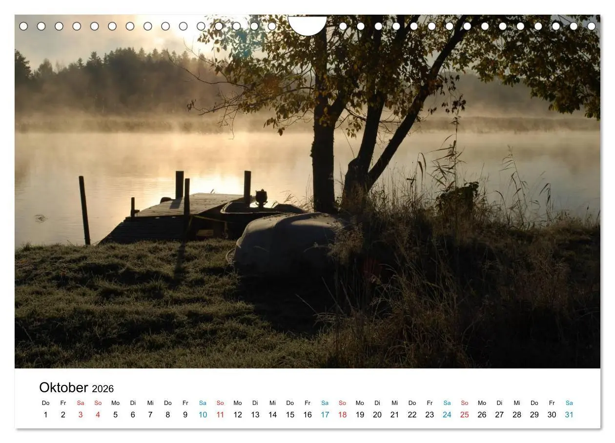 Bild: 9783516231984 | Schweden (Wandkalender 2026 DIN A4 quer), CALVENDO Monatskalender