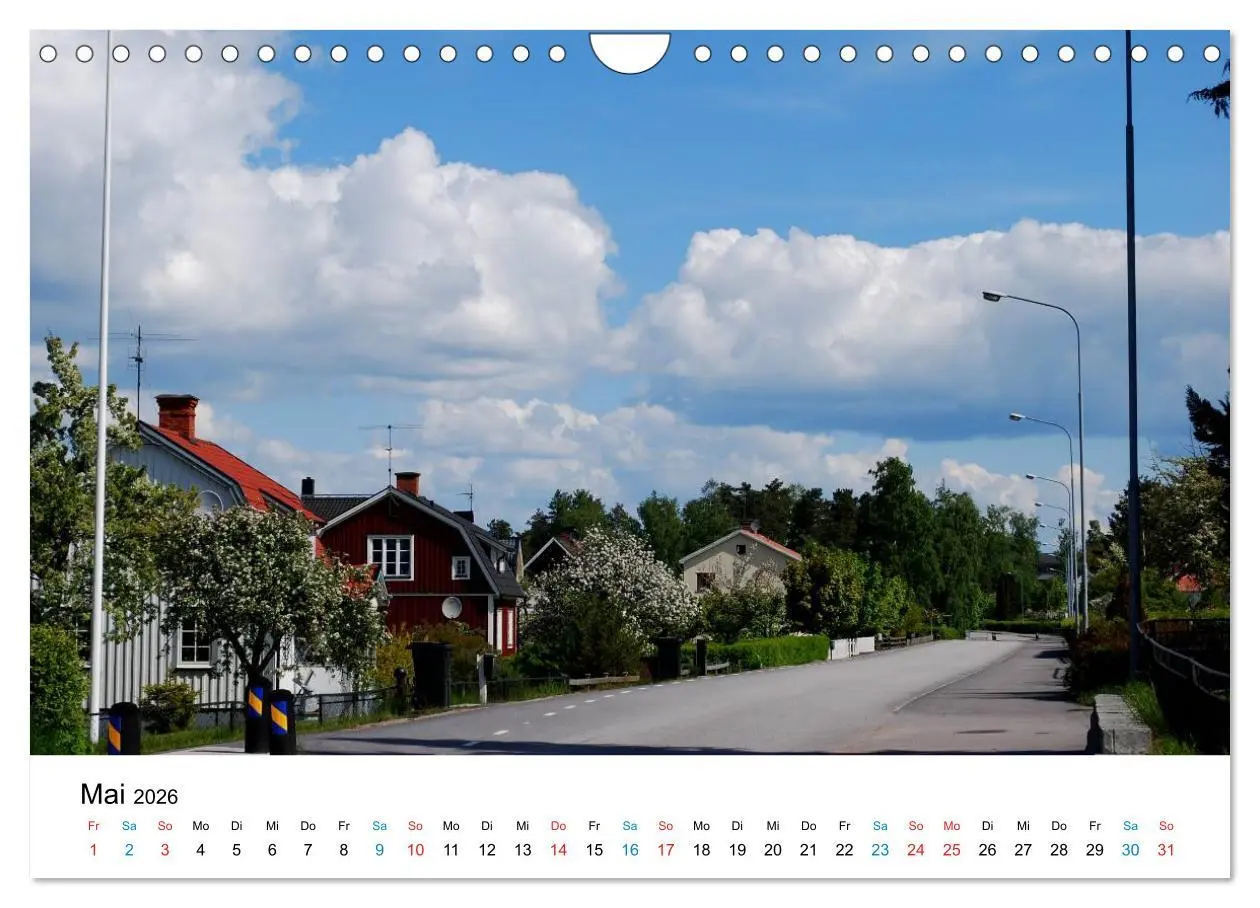 Bild: 9783516231984 | Schweden (Wandkalender 2026 DIN A4 quer), CALVENDO Monatskalender