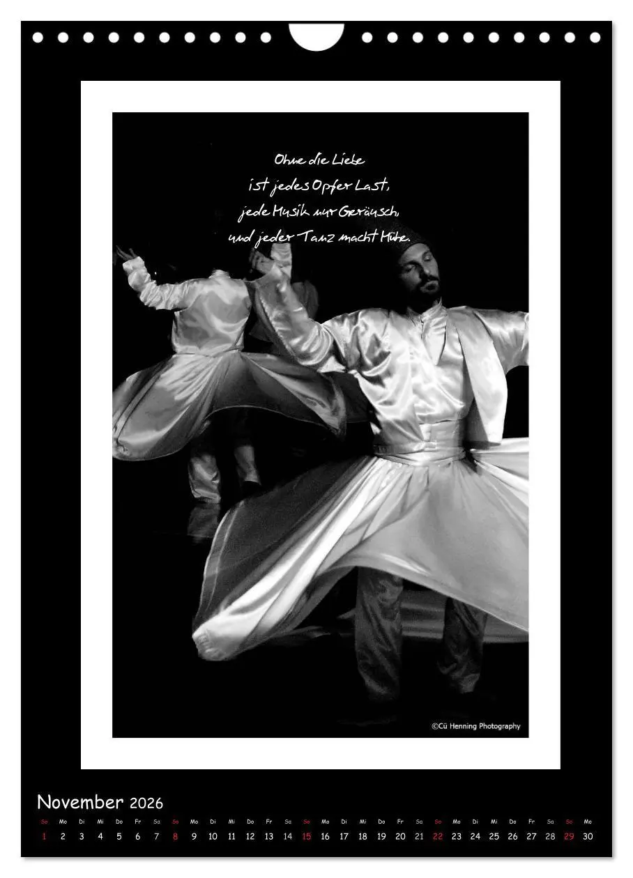 Bild: 9783516471984 | Mevlana's tanzende Derwische und seine Weisheiten (Wandkalender...