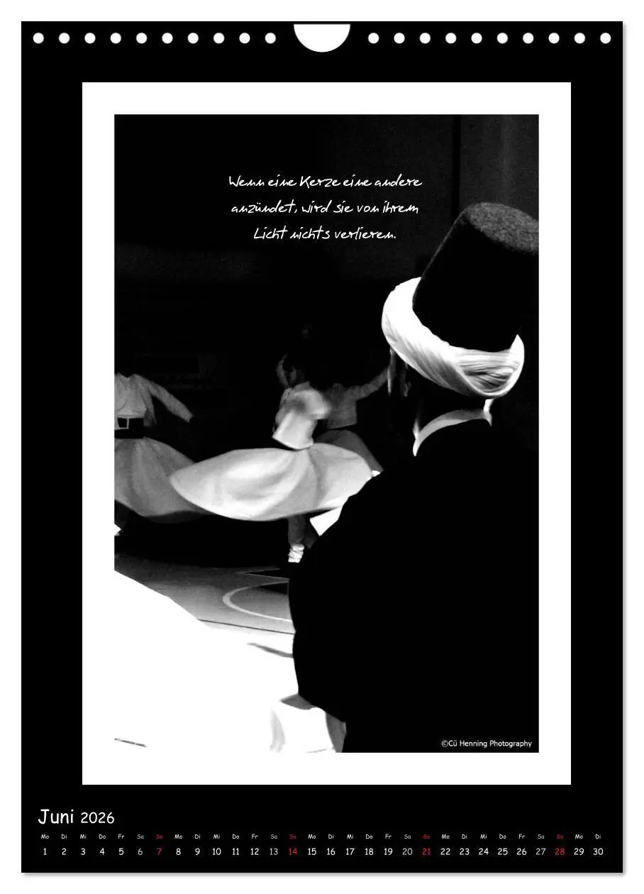 Bild: 9783516471984 | Mevlana's tanzende Derwische und seine Weisheiten (Wandkalender...