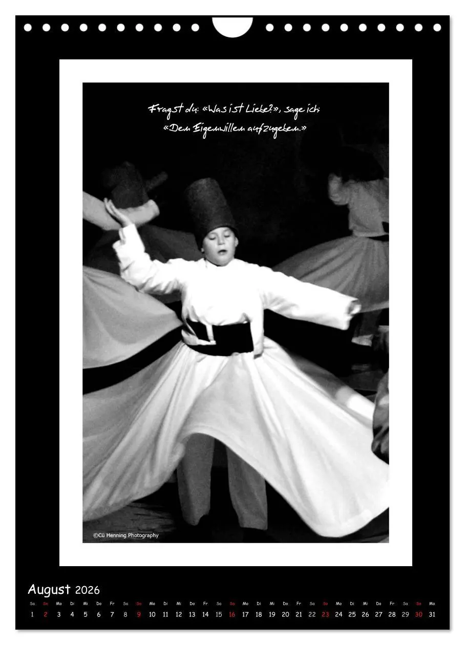 Bild: 9783516471984 | Mevlana's tanzende Derwische und seine Weisheiten (Wandkalender...