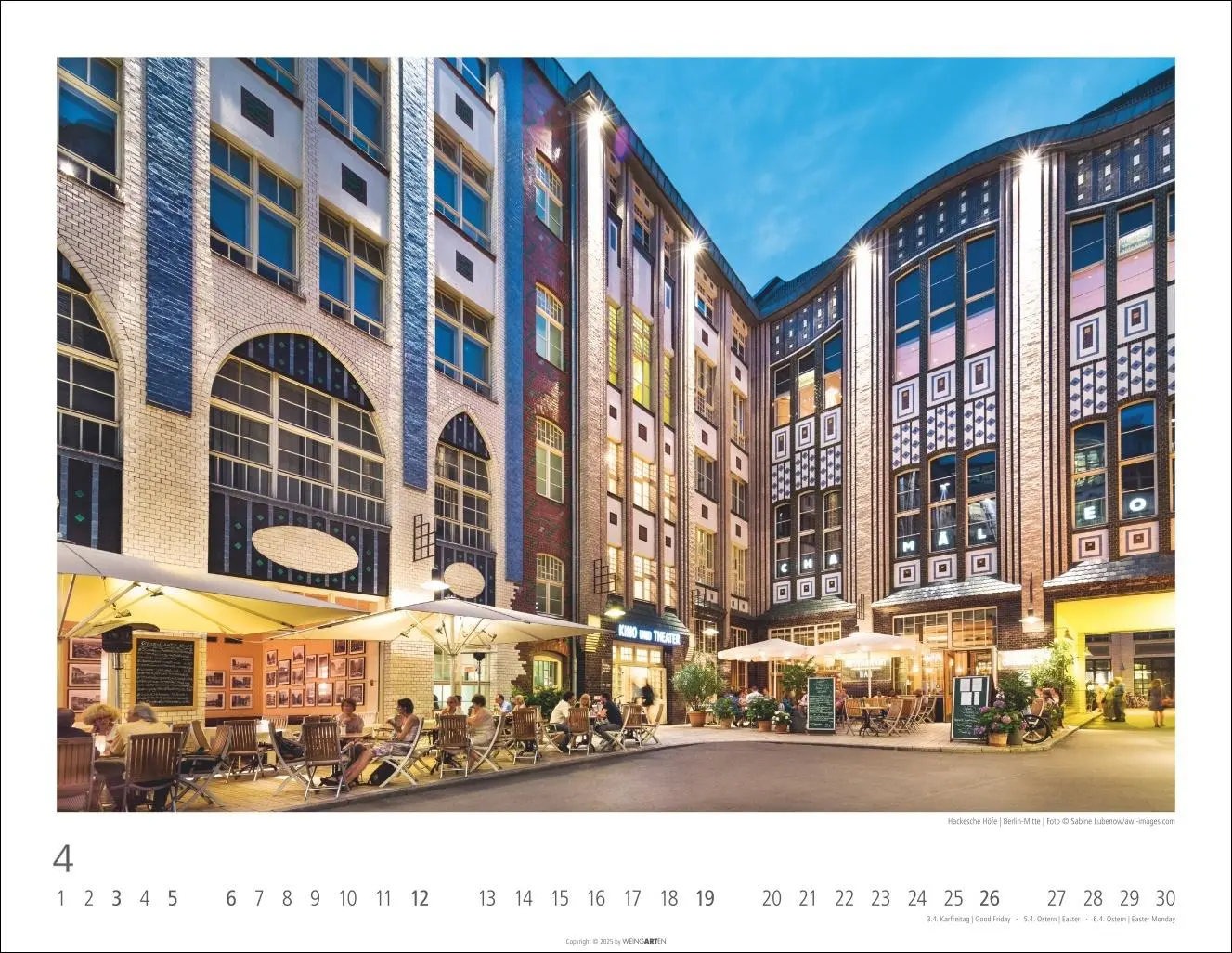 Bild: 9783839901984 | Berlin Kalender 2026 | Kalender | Spiralbindung | 14 S. | Deutsch