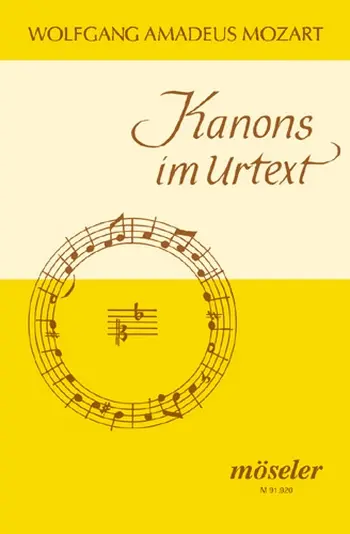 Cover: 9790203751984 | Kanons im Urtext | Wolfgang Amadeus Mozart | Buch | EAN 9790203751984