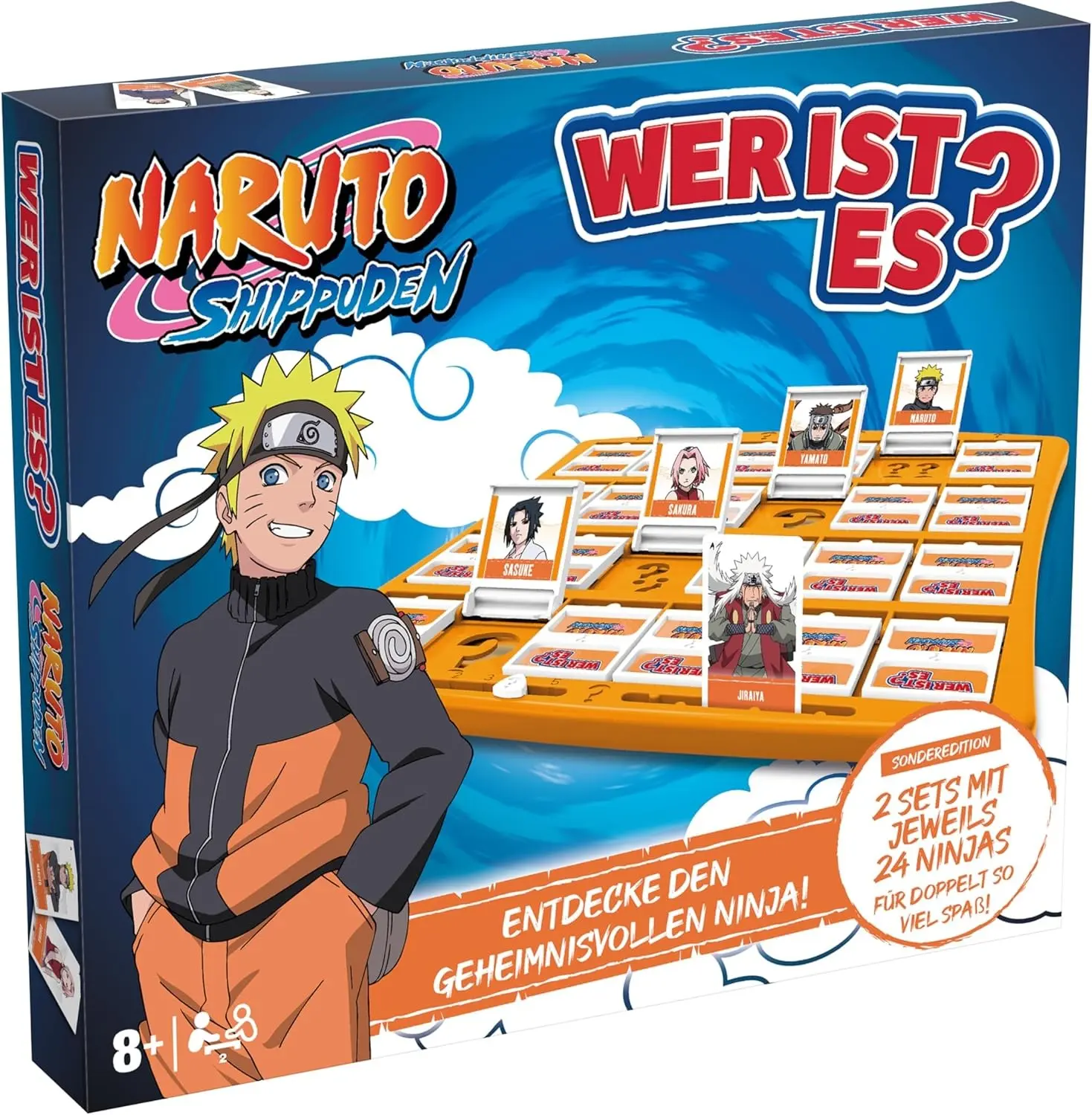 Cover: 5036905062084 | Wer ist es? Naruto | Spiel | Deutsch | 2025 | Winning Moves