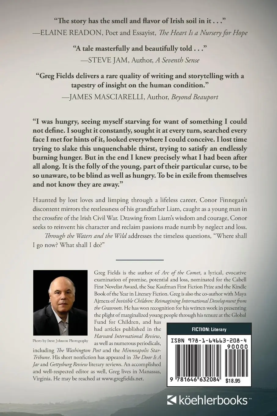 Rückseite: 9781646632084 | Through the Waters and the Wild | Greg Fields | Taschenbuch | Englisch